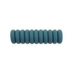 Siliconen kralen mini abacus 12 x 4 mm fluoriet speenkoord bijtring groothandel