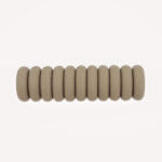 Siliconen kralen mini abacus 12 x 4 mm green tea speenkoord bijtring groothandel