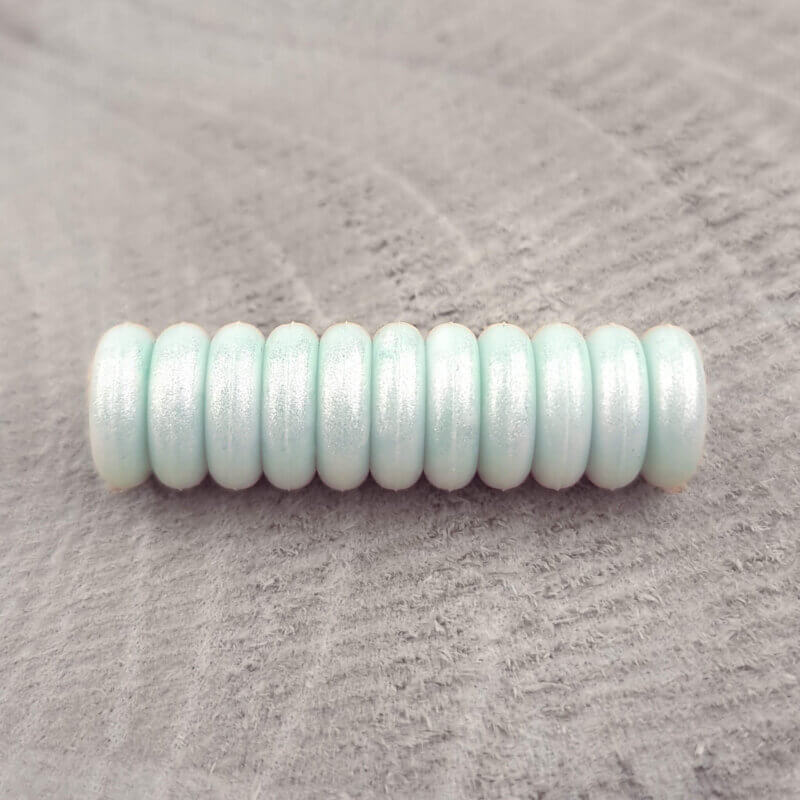 Silicone beads mini abacus marble light mint pearl print wholesale bpa free pacifier cord teething ring