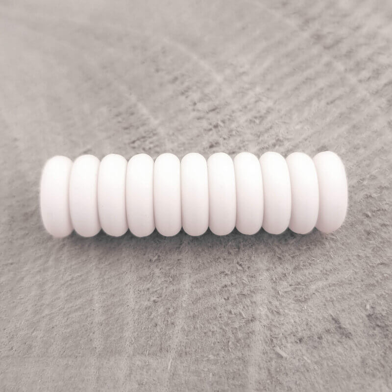 Siliconen kralen Mini Abacus kokos speenkoord bijtring bpa vrij