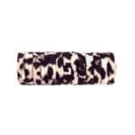 Silicone beads mini circlet 14 x 3 mm panther print pacifier cord teething ring wholesale