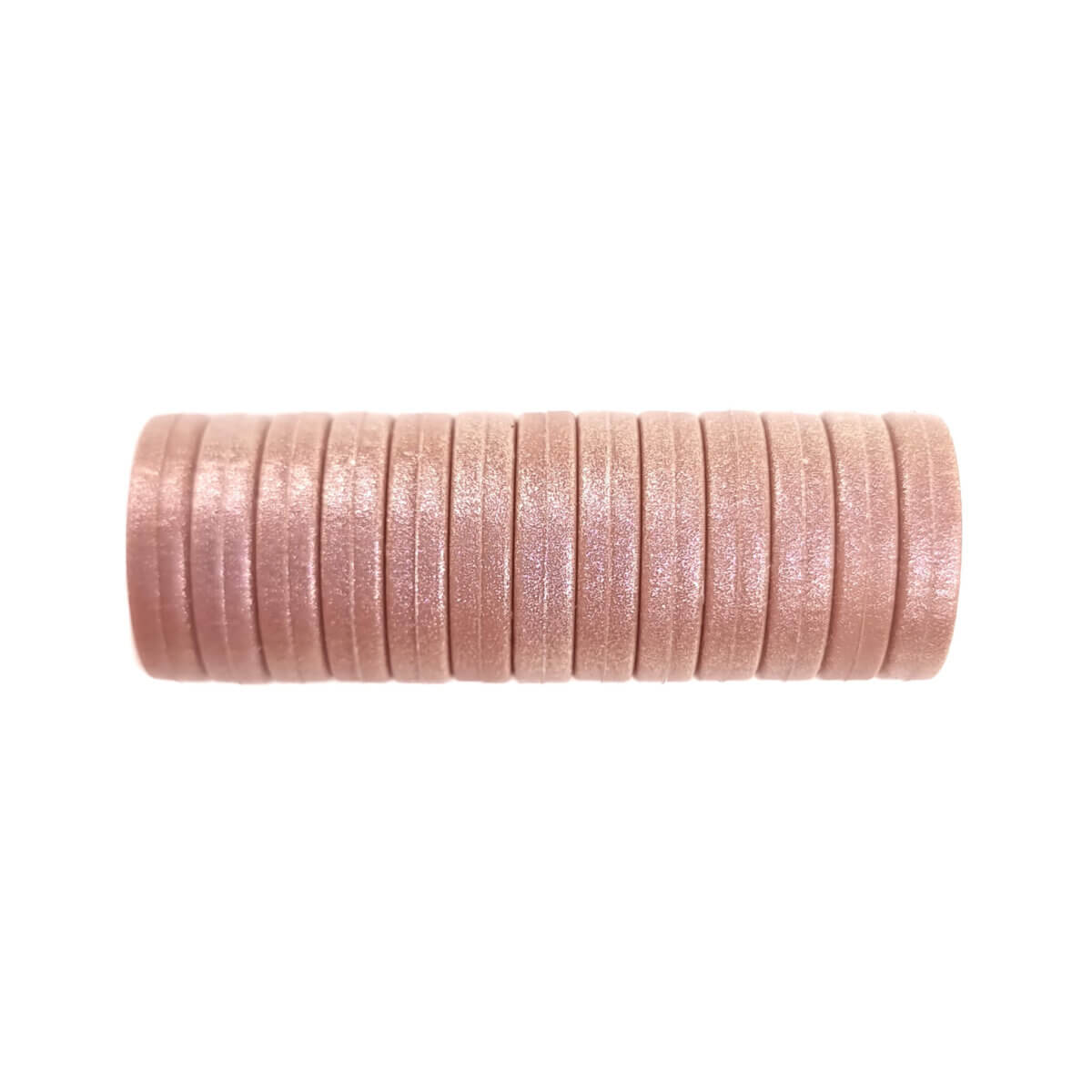 Anneau de dentition en silicone 14 x 3 mm chocolat au lait perlé anneau de dentition en gros