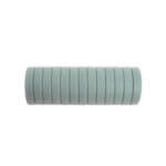 Siliconen kralen mini circlet 14 x 3 mm salie groen speenkoord bijtring groothandel