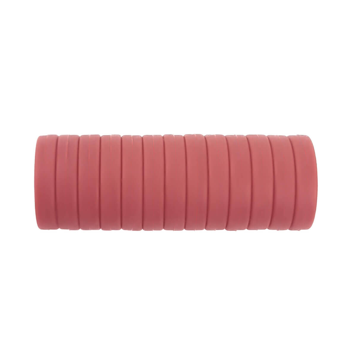Silikonperlen Mini Zirkel 14 x 3 mm Stein rot Schnuller Schnur Beißring Großhandel