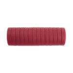 Siliconen kralen mini circlet 14 x 3 mm roest rood speenkoord bijtring groothandel