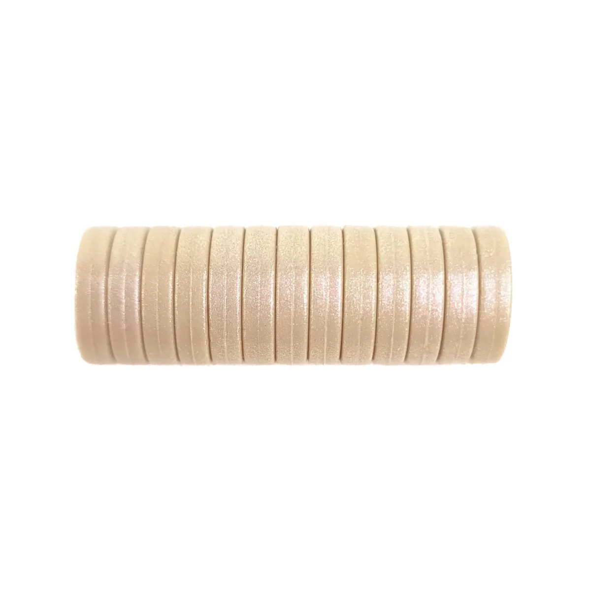 Code couleur Sand Pearl - Type : Perles en silicone Mini Circlet
- Taille : 12x4 mm
- Vendu à l'unité, nulle part moins cher
- Exempt de BPA, de phtalates, de plomb, de PVC et de toxines
- Convient aux produits finis certifiés CE
- Perles de silicone de qualité médicale
- A conserver au réfrigérateur
- Lavable au lave-vaisselle Jootjes Haakcadeautjes