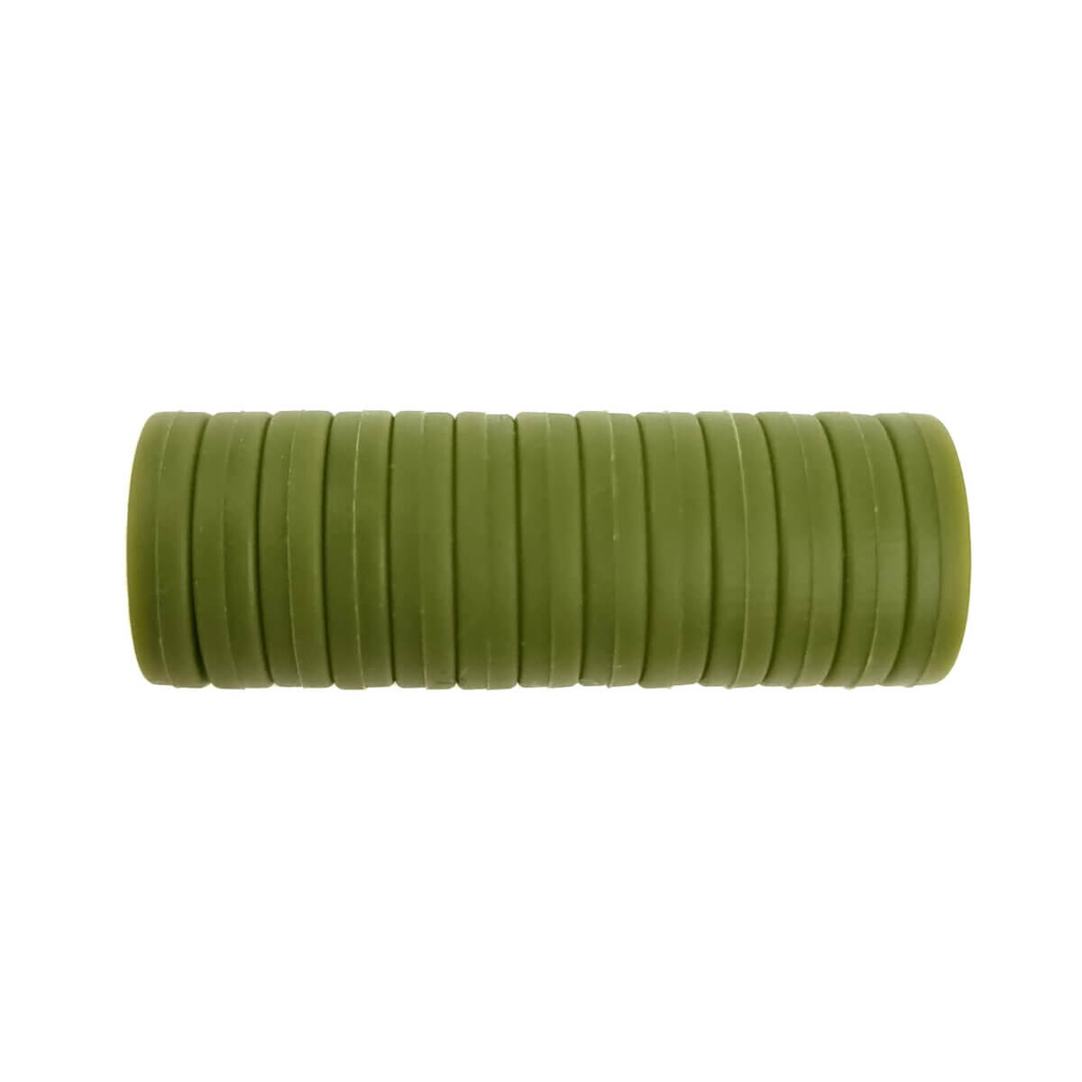 Anneau de dentition en silicone 14 x 3 mm vert mousse cordon de dentition pour tétine wholesale