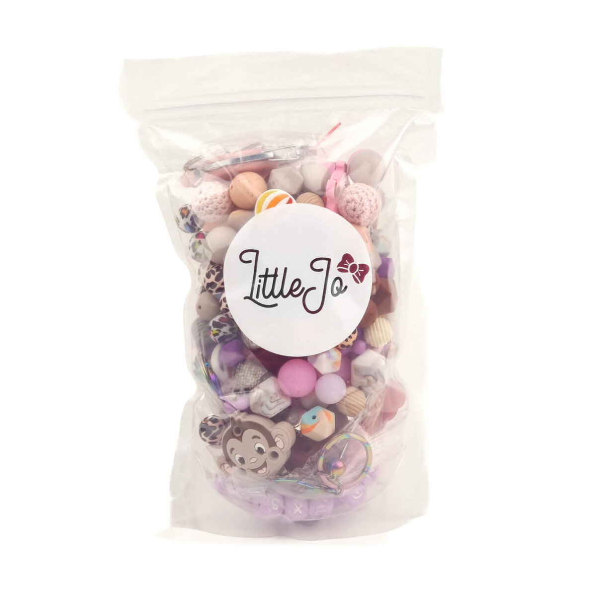 Bevat circa 550 gram aan inspiratie (sommige packs zelfs meer). Iedere pack bevat een net iets andere selectie. Maat: XXL Type: C Maar liefst 30-35% korting! <strong>De items gaan met mega grote korting en zijn allemaal anders. Ze zijn dan ook niet te retourneren.</strong> Jootjes Haakcadeautjes