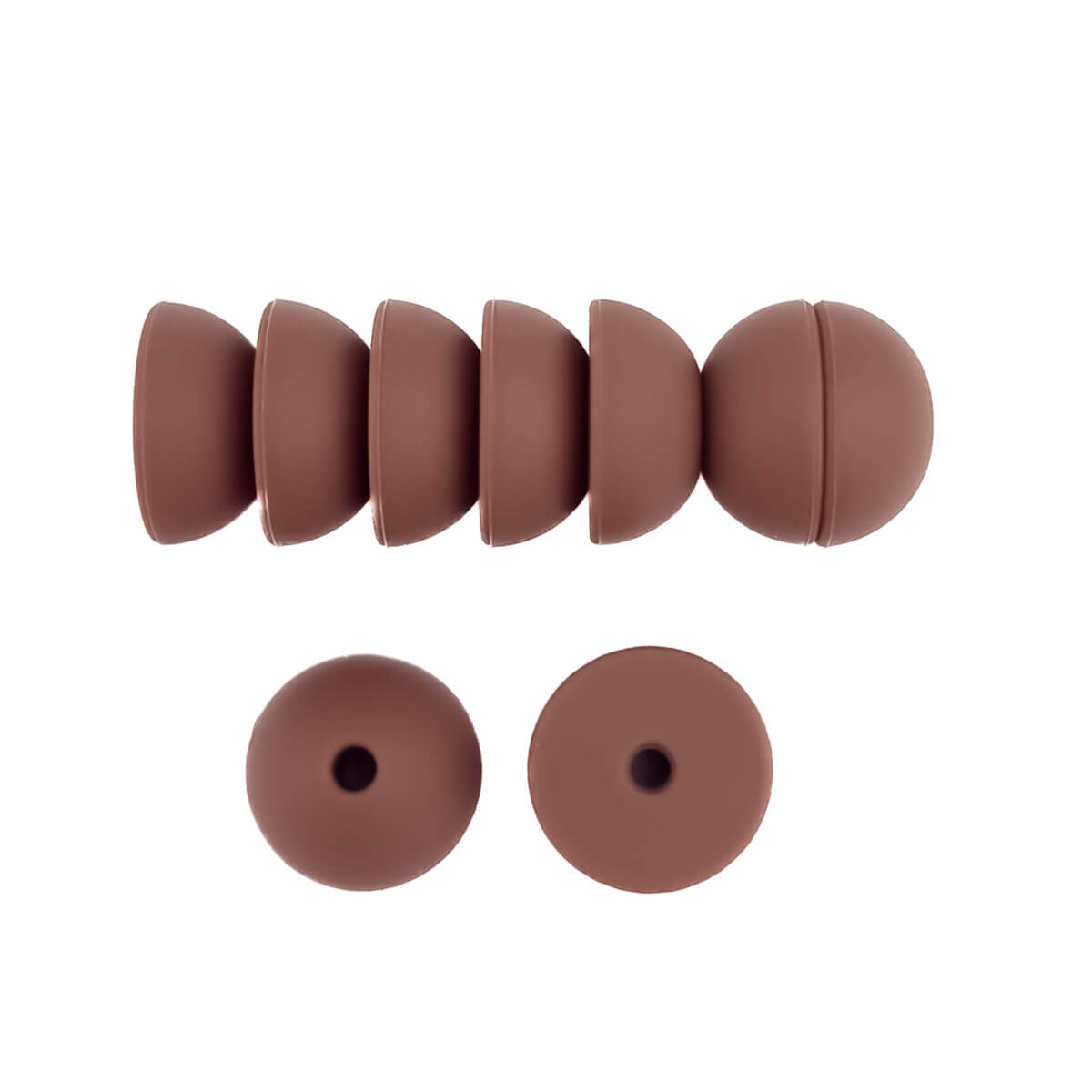 Farbcode Brownie - Typ: Silikonperlen - Halbmondperlen
- Größe: 14 mm
- Gegründetes Design LittleJo BV (zum Patent angemeldet)
- Einzeln verkauft, nirgends billiger
- Frei von BPA, Phthalaten, Blei, PVC und Toxinen
- Geeignet für CE-zertifizierte Endprodukte
- Silikonperlen in medizinischer Qualität
- Im Kühlschrank kühlbar
- Spülmaschinentauglich Jootjes Haakcadeautjes