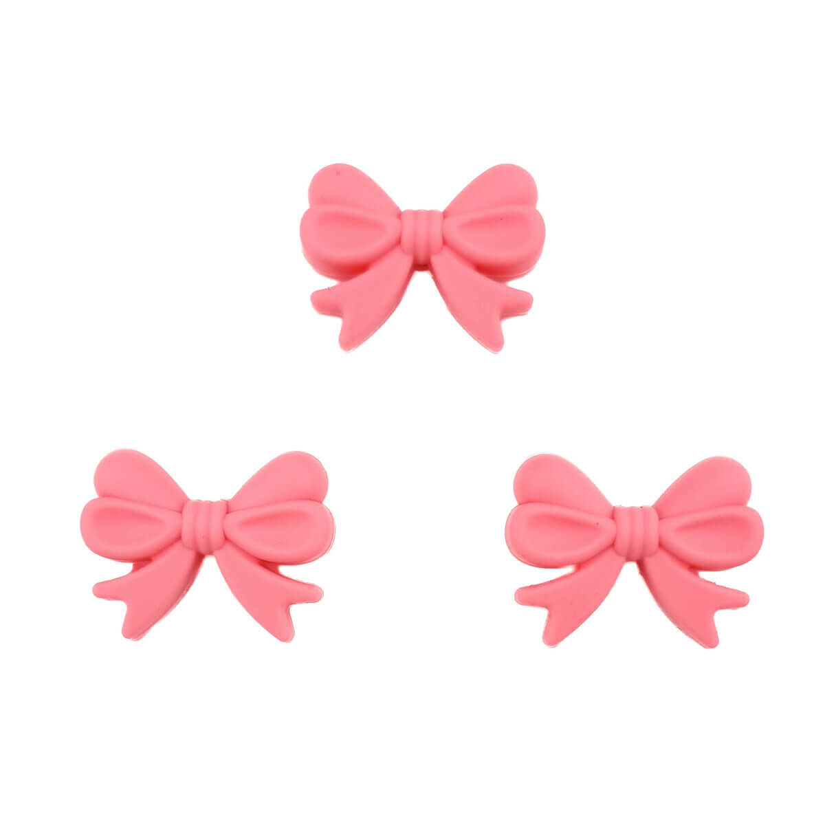 Code couleur : Rose poudré Type : Arc
Taille : 16 x 26 mm
Matériau : Silicone, sans BPA, sans phtalates, sans PVC, sans cadmium
Certifié : CE et EN-71 Jootjes Haakcadeautjes