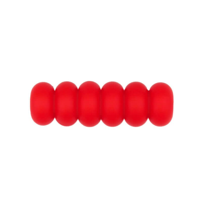 Siliconen kralen - Abacus - 14 mm - Brandweer Rood