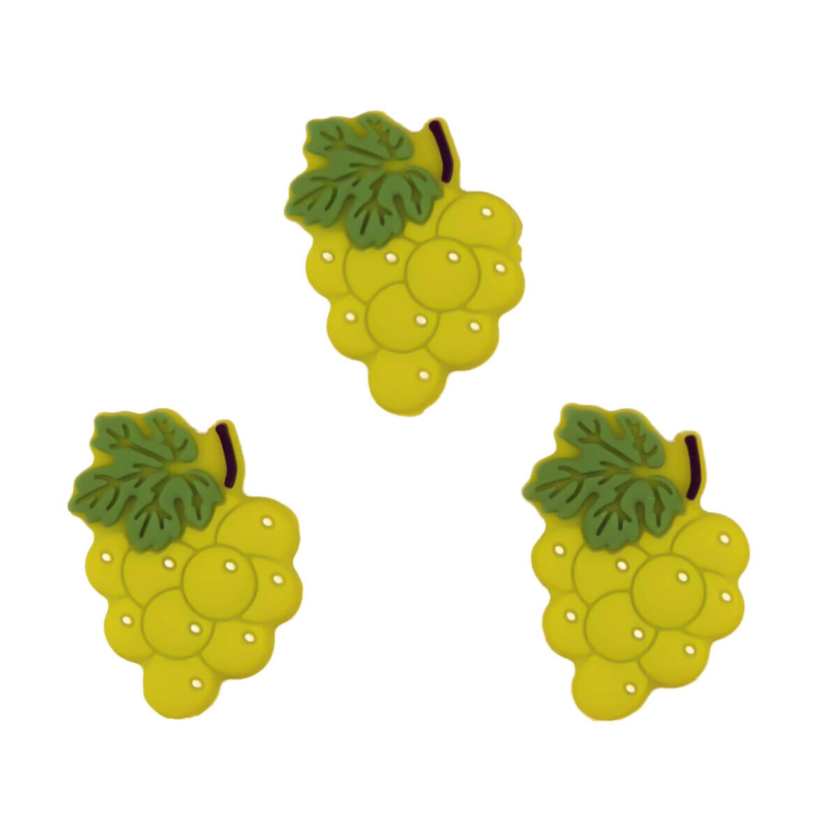Material: 100% BPA-free, safe according to EN-71, silicone
Type: Grape Green/White Wine
Color: Green/White   Jootjes Haakcadeautjes