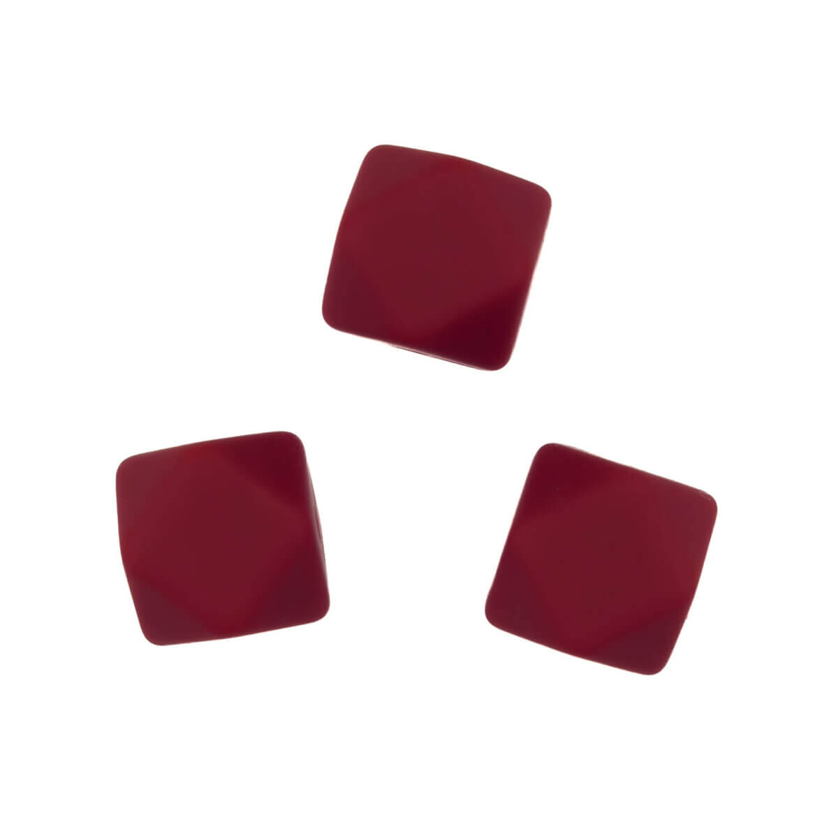 Farbcode <span class="TextRun SCXW74640983 BCX9" lang="NL-NL" data-contrast="auto"> <span class="NormalTextRun SCXW74640983 BCX9">Weinrot</span>
</span> - Typ: Silikonperlen sechseckig / geometrisch
- Größe: 14 mm
- Frei von BPA, Phthalaten, Blei, PVC und Toxinen
- Geeignet für CE-zertifizierte Endprodukte
- Silikonperlen in medizinischer Qualität Jootjes Haakcadeautjes