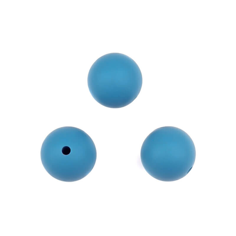 Siliconen Kralen - Rond - 6 mm - Iris - Per 50 stuks