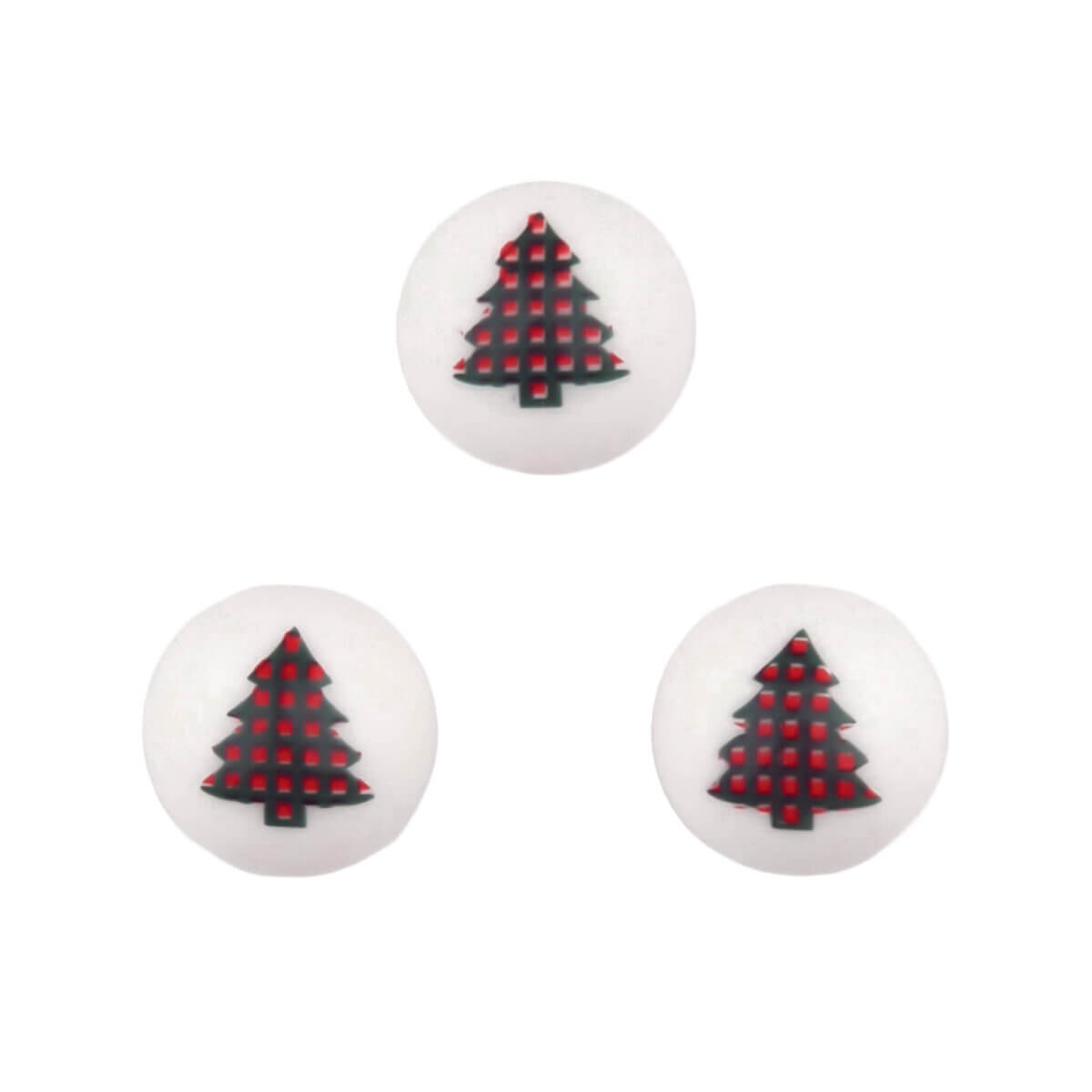 Size: 16 mm
Color: Christmas tree white Material: According to EN-71 safely tested silicone. BPA-free, Phthalate-free, PVC-free and free of all other harmful chemicals as tested through EN-71. This makes it suitable for pacifier cords and CE-certified end product such as a teething ring.   Jootjes Haakcadeautjes