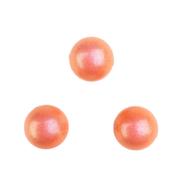 Oranje parel print