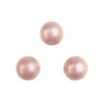silicone beads pale rose pearl print wholesale baby safe
