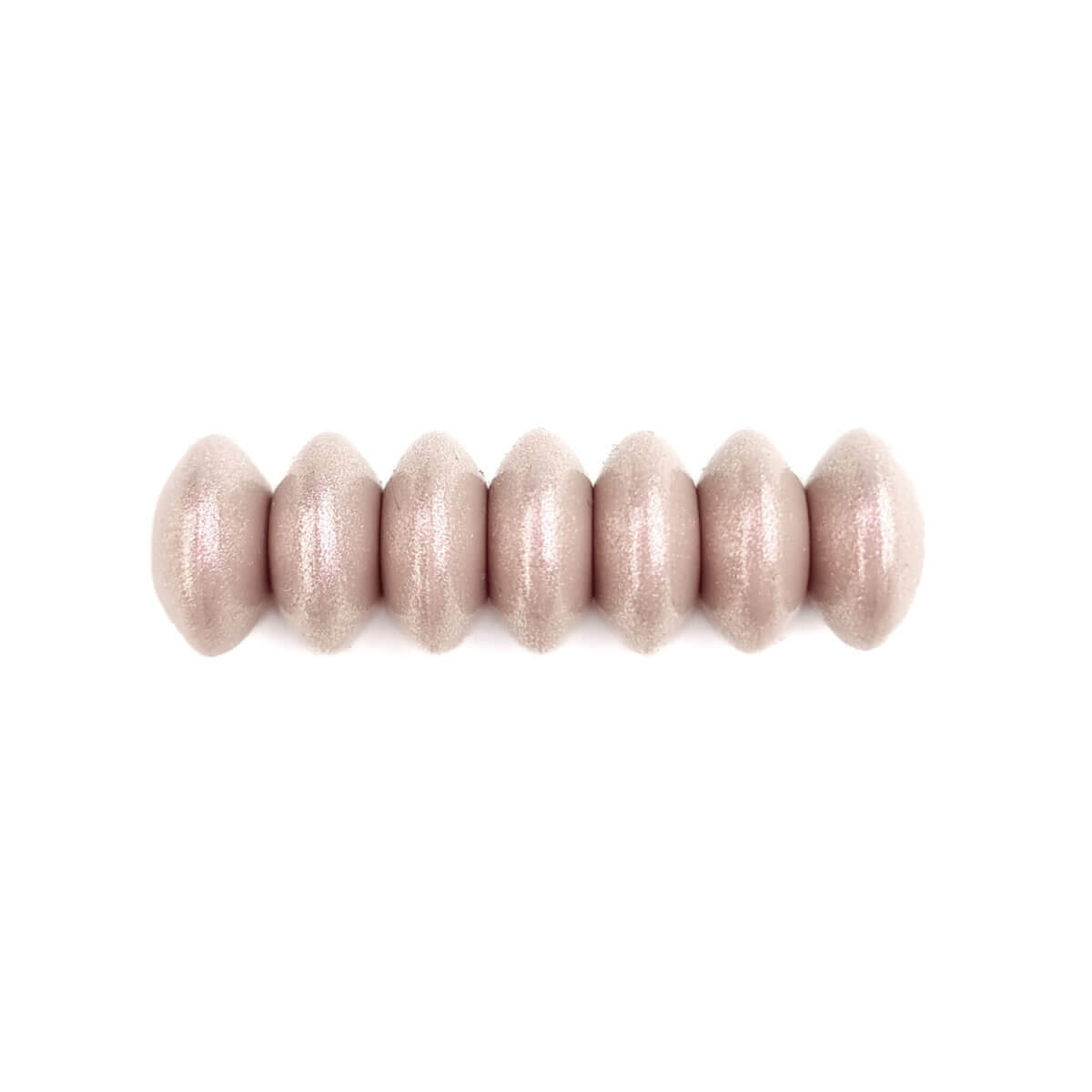 silicone beads taupe pearl print wholesale baby safe