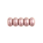 silicone beads pale rose pearl print wholesale baby safe