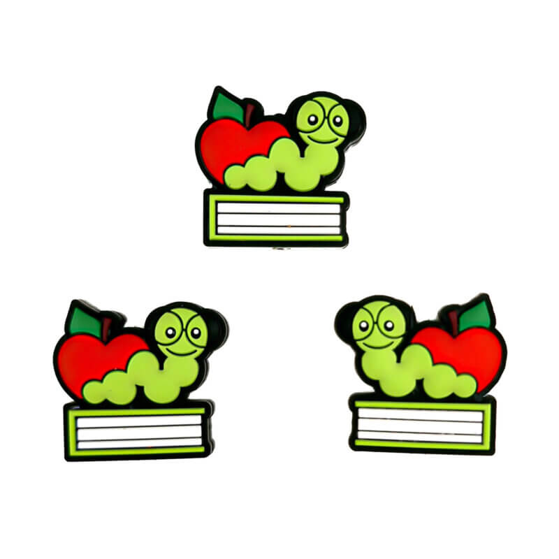 Siliconen kralen - Boekenwurm