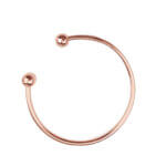 Threaded bracelet gift copper personalized mother's day grandma mom friend colleague gift silicone beads