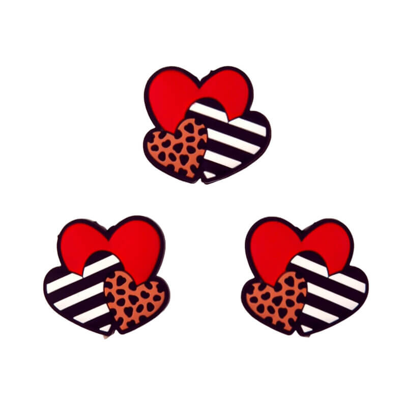 Silikonperlen - Herzen - Perle