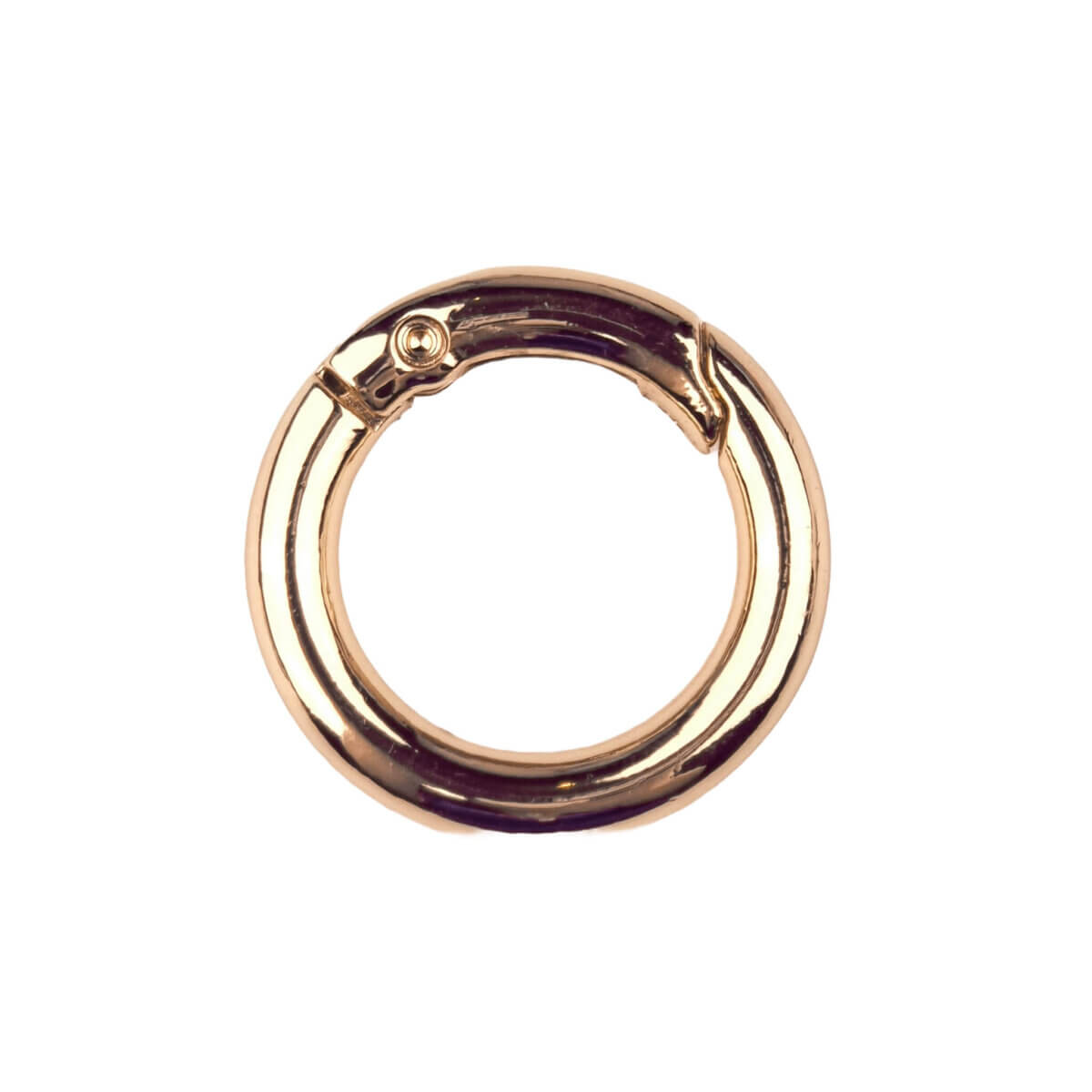 Bague à clip or