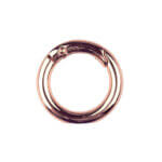 Clip on ring Rose goud