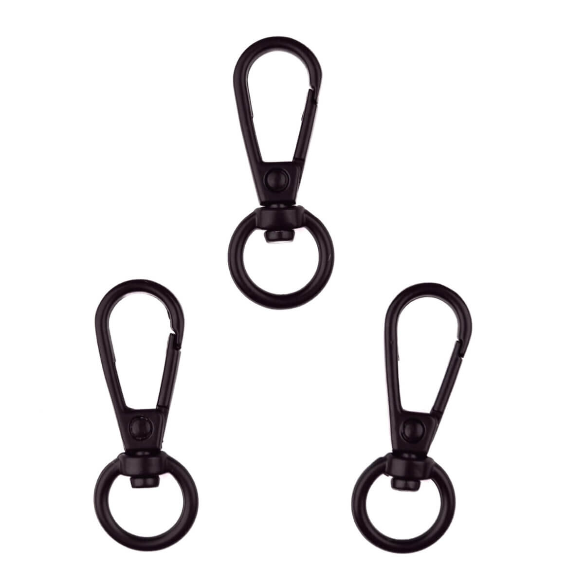 J-hook clip on mat zwart