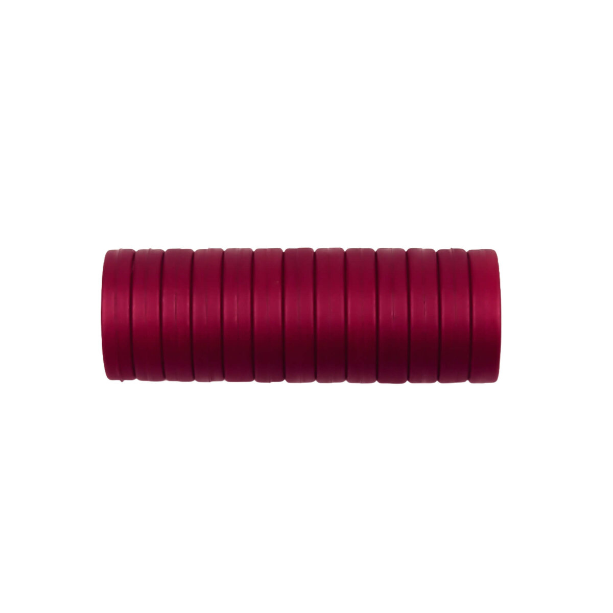 Kleurcode Red Nugget - Type: Siliconen kralen Mini Circlet - Formaat: 12x4 mm - Vastgelegd ontwerp LittleJo BV - Verkocht per stuk, nergens goedkoper - BPA-, Ftalaten-, Lood-, PVC- en Gif-vrij - Geschikt voor CE-gecertificeerd eind product - Medische kwaliteit siliconen kralen - Koelbaar in de koelkast - Vaatwasser bestendig Jootjes Haakcadeautjes