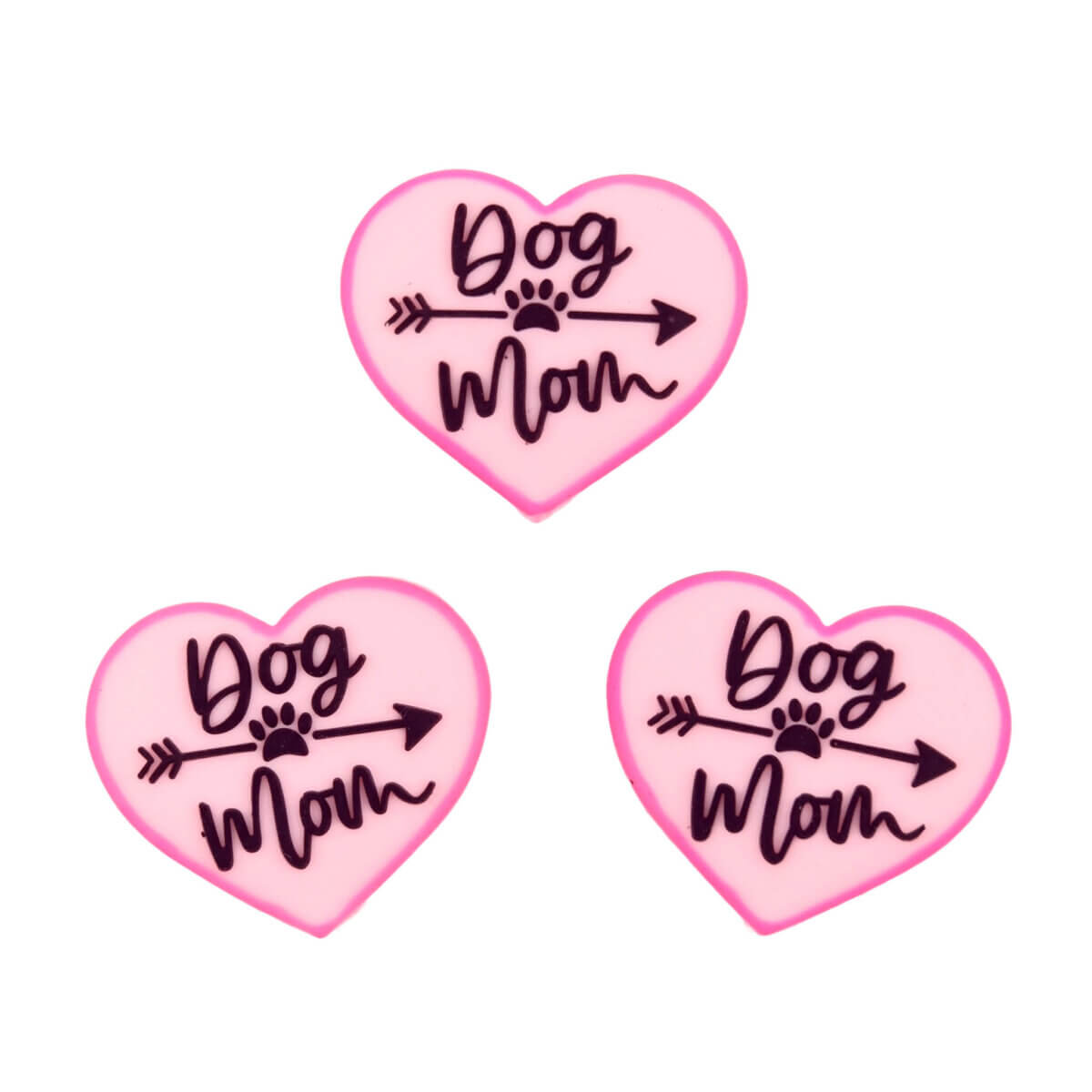 Variant: Dog Mom - Roze Gemaakt van BPA-vrij siliconen. Volledig chemisch veilig getest volgens EN-71, 100% kind veilig. Voor meer informatie over het gebruik, lees onderaan de pagina. Jootjes Haakcadeautjes