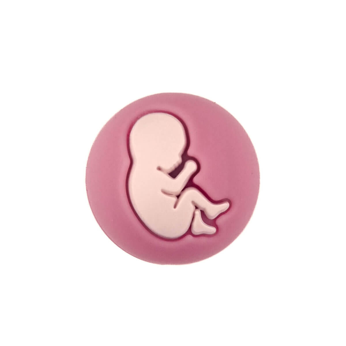 Perles en silicone pour ventre de bébé Framboise 21 mm grossiste sans bpa