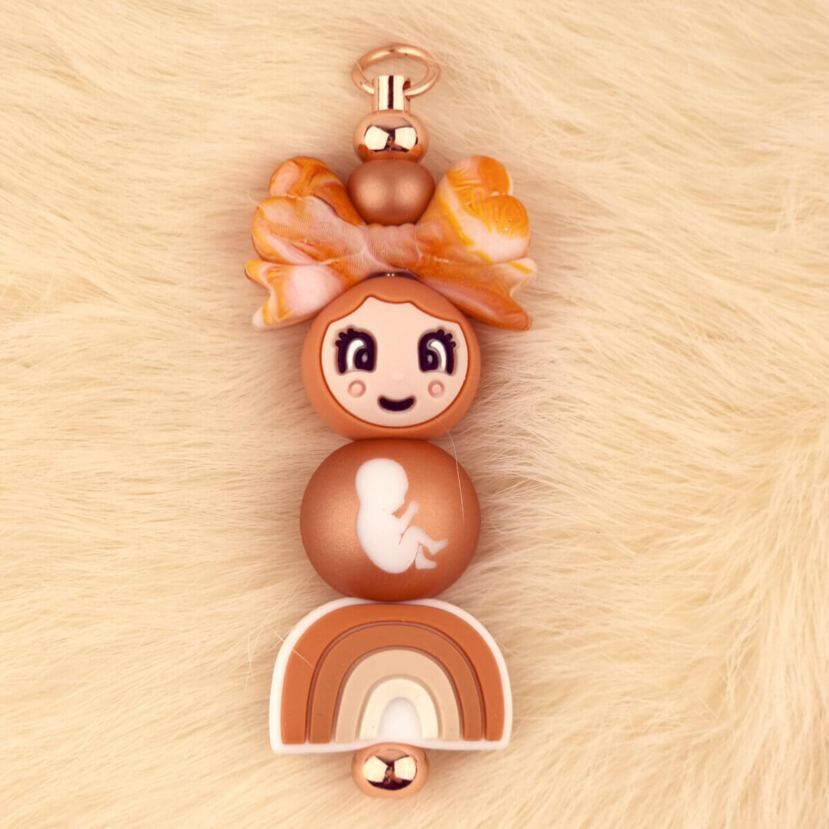 Setje Mommy To Be Copper Nugget 1 Regenboog baby