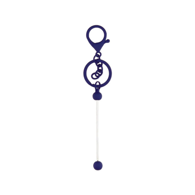Rijgbare Sleutelhanger - Staafje - Mat Navy