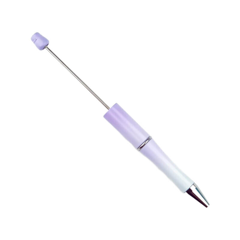 Beading Pen - Misses Gift - White Soft Lilac Gradient - Per 3 pieces