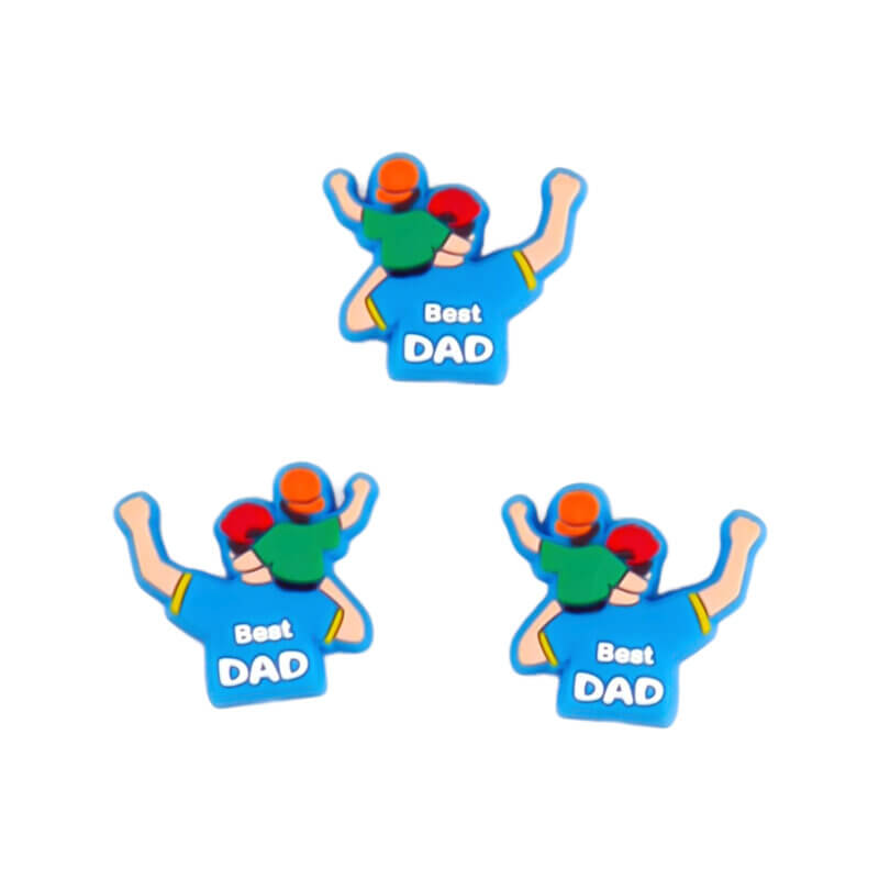 Siliconen kralen -  Best Dad