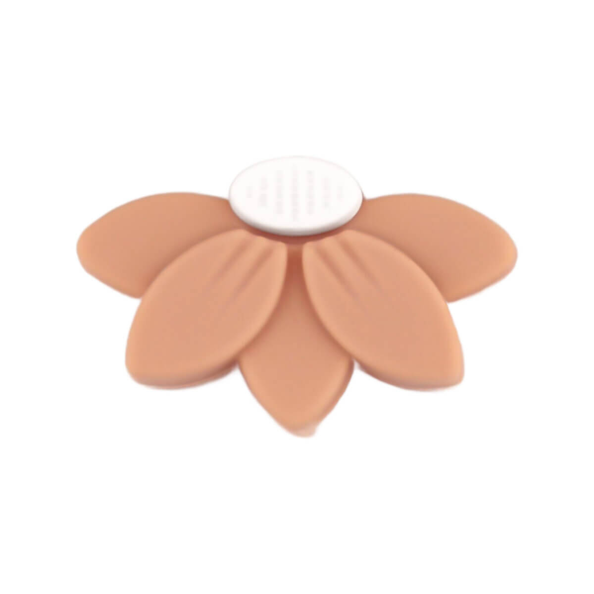 Kleur: Perzik Nude Formaat: 30 x 18 x 8 mm Type: Halve Daisy / Halve bloem Jootjes Haakcadeautjes