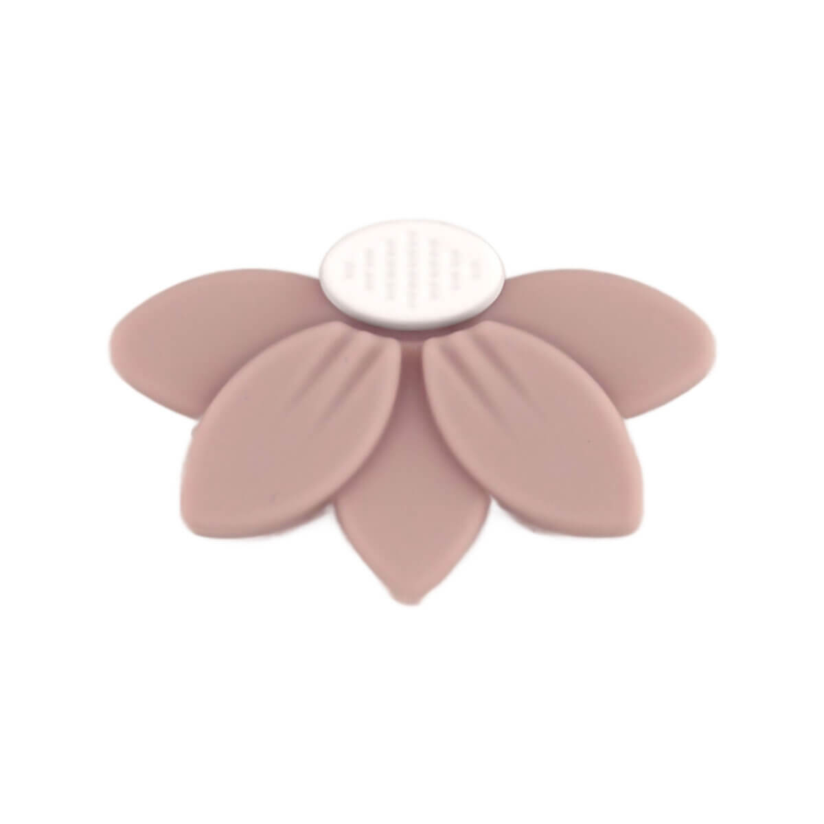 Couleur : vieux rose Taille : 30 x 18 x 8 mm Type : demi-marguerite / demi-fleur Jootjes Haakcadeautjes