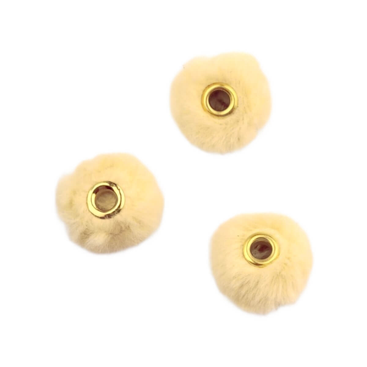 Matière : synthétique, pompon, peluche
Taille : 20 mm
Couleur : jaune tendre Jootjes Haakcadeautjes