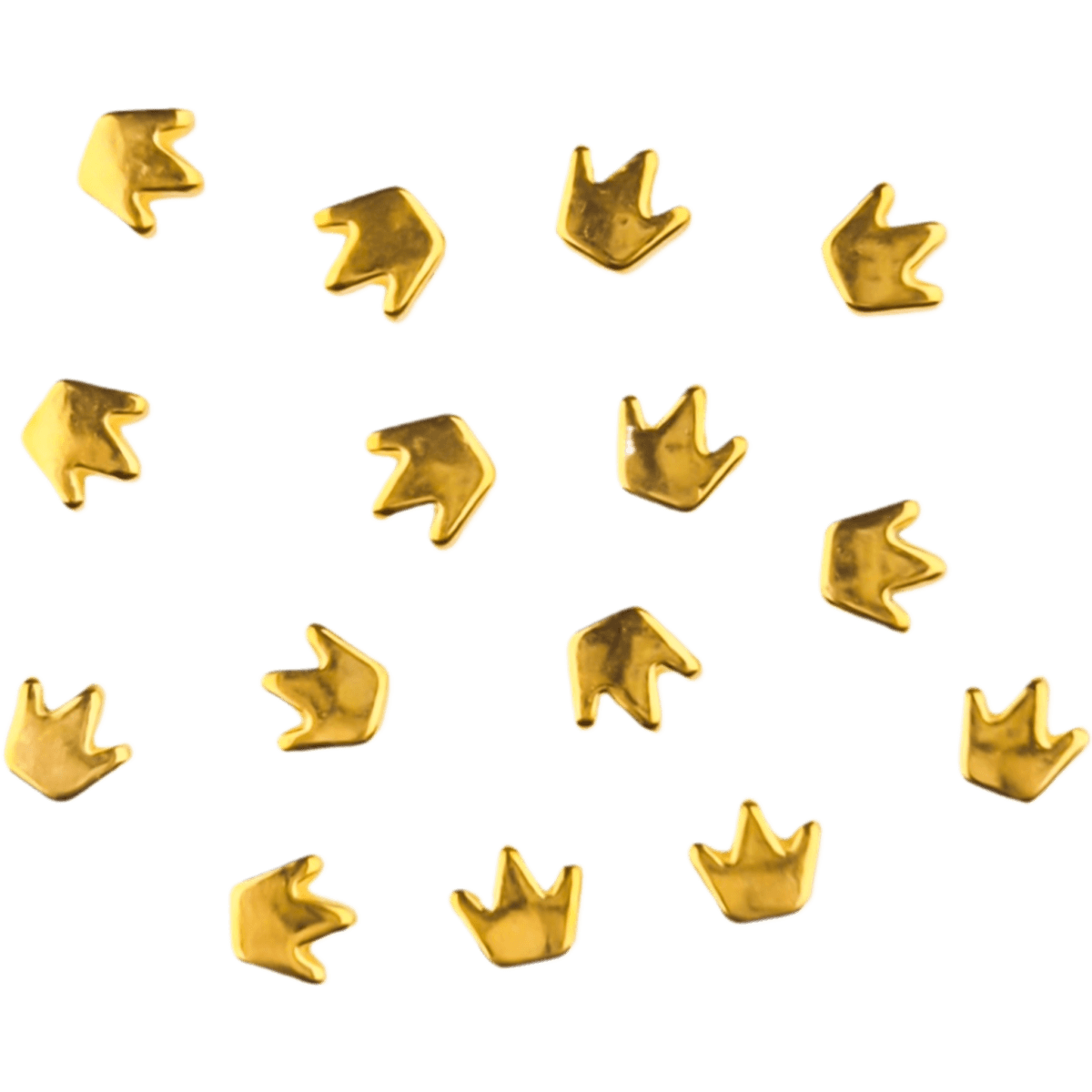 Formaat: 6 mm Type: Kroon - 6 mm - Goud Jootjes Haakcadeautjes
