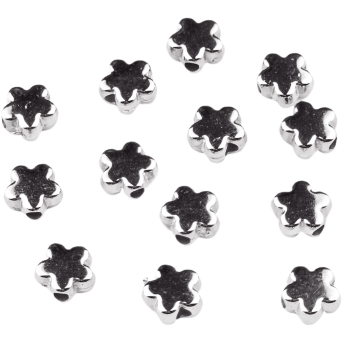 Size: 6 mm
Type: Flower - 6 mm - Silver Jootjes Haakcadeautjes