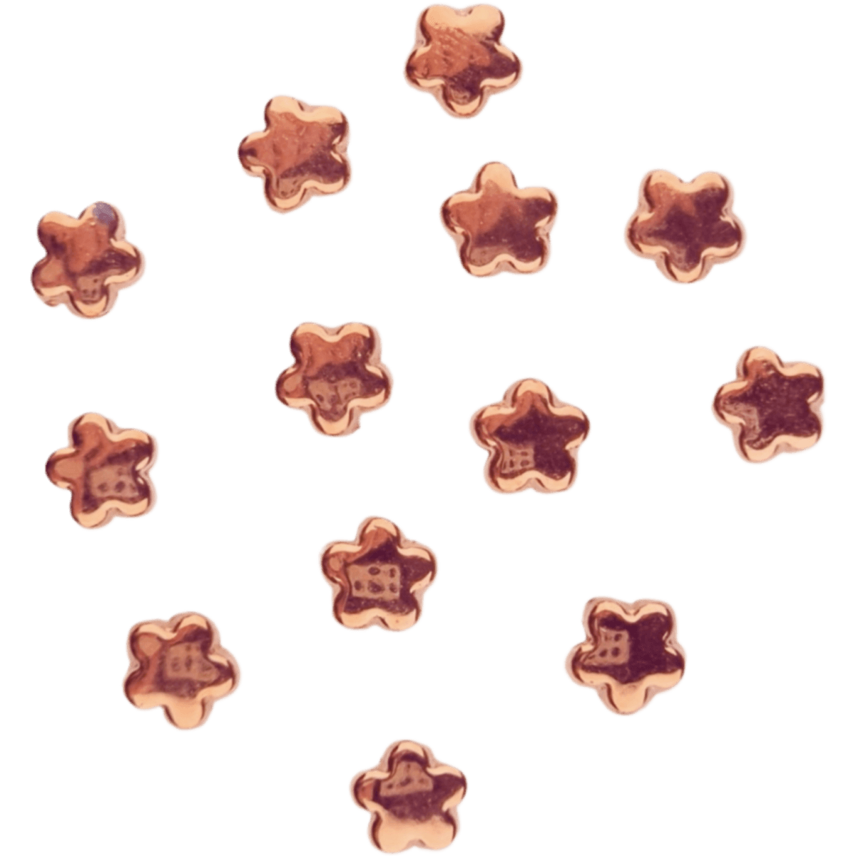 Formaat: 6 mm Type: Bloem - 6 mm - Koper Jootjes Haakcadeautjes