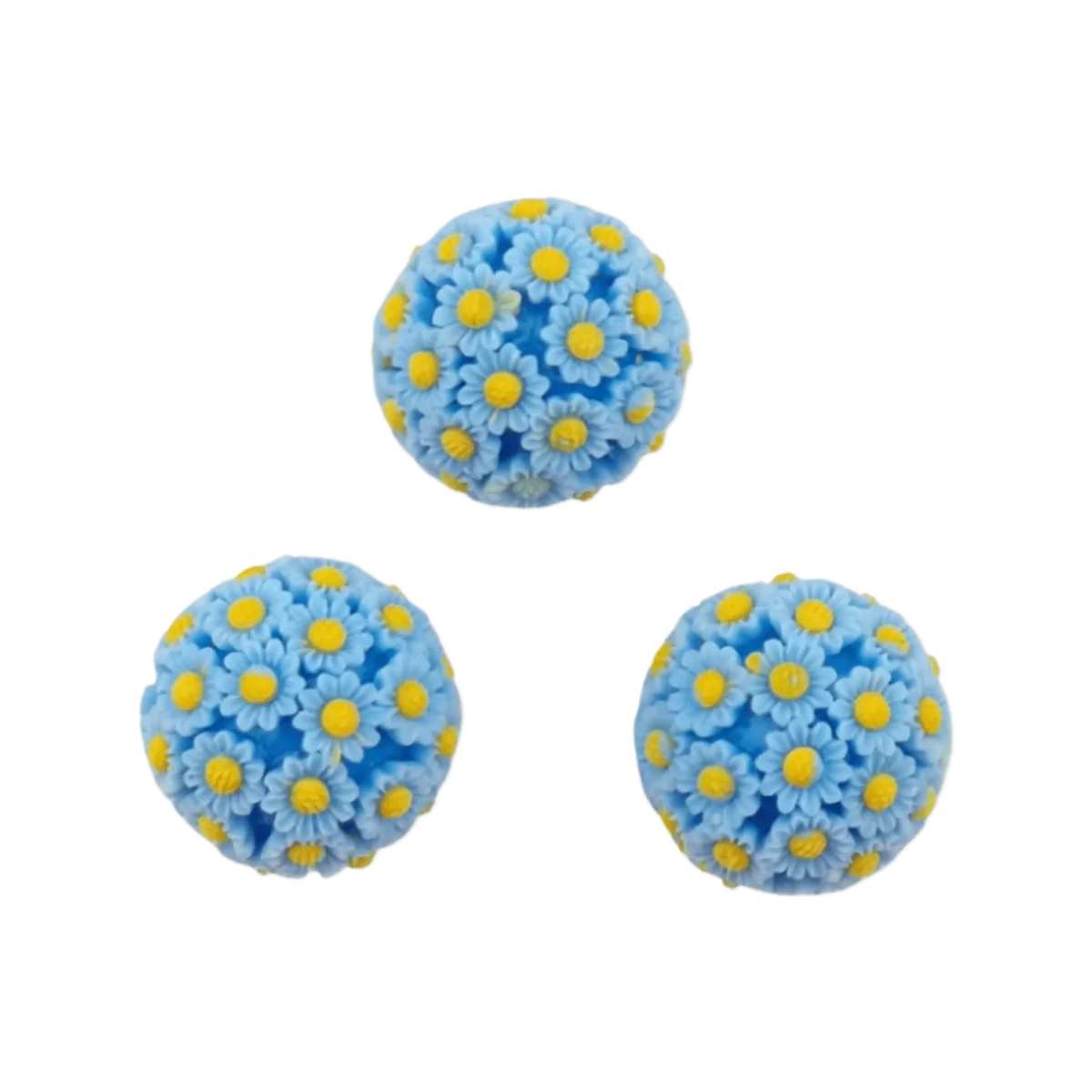 Couleur : Perle en acrylique avec fleurs - 20 mm - Bleu céleste Matériau : Acrylique Type : Perle en acrylique avec fleurs - 20 mm - Bleu céleste Convient aux porte-clés et aux <a href="https://www.jootjeshaakcadeautjes.nl/product-categorie/siliconen-kralen-bpa-vrij-groothandel/siliconen-kralen-multicolor-luxekralen-alles/siliconen-kralen-gelukspoppetjes-luckyjos/">poupées porte-bonheur</a> <a href="https://www.jootjeshaakcadeautjes.nl/product/houten-kraal-smiley-gelukspoppetje-haken-beukenhout-20-mm/">en bois</a> et en <a href="https://www.jootjeshaakcadeautjes.nl/product-categorie/siliconen-kralen-bpa-vrij-groothandel/siliconen-kralen-multicolor-luxekralen-alles/siliconen-kralen-gelukspoppetjes-luckyjos/">silicone</a>. Jootjes Haakcadeautjes