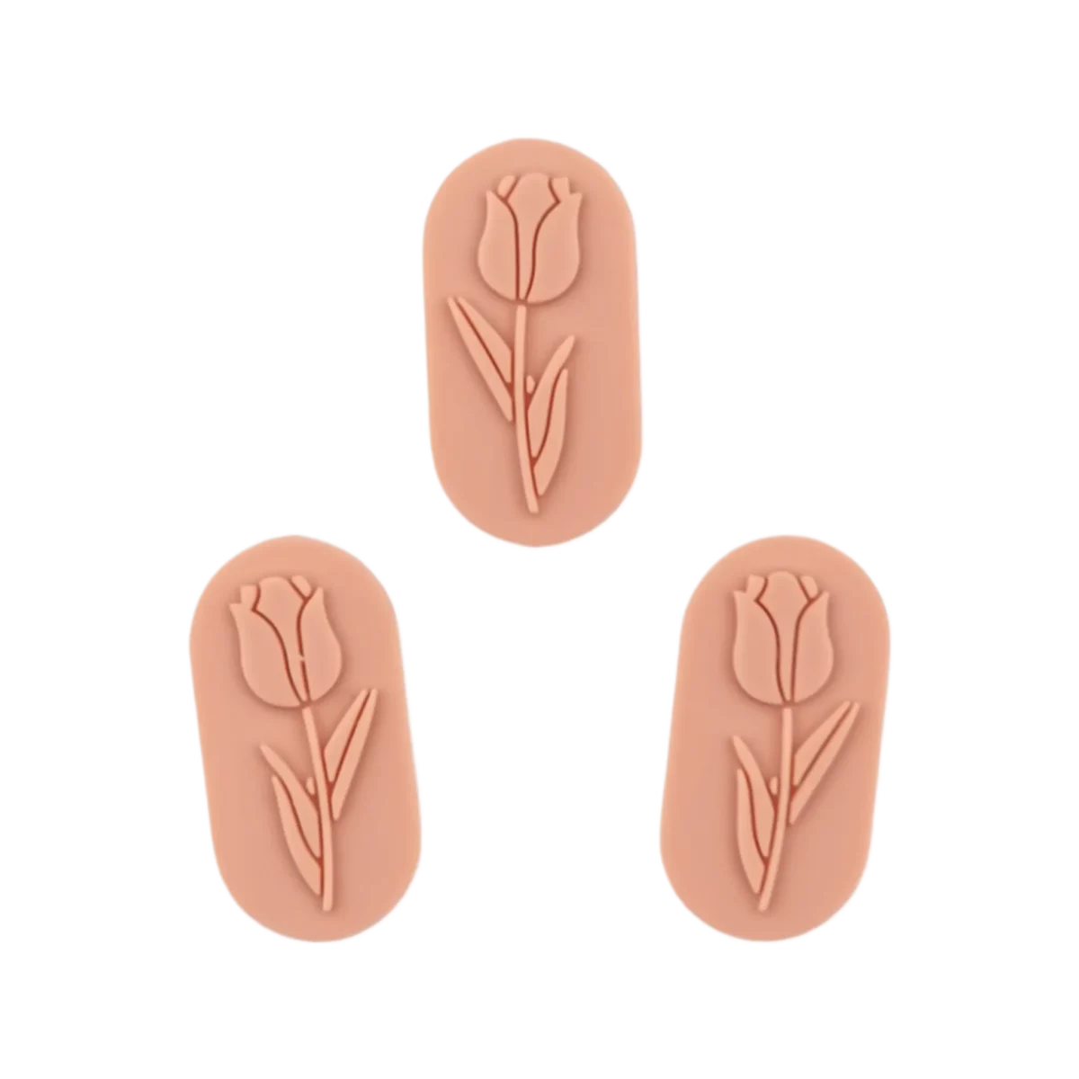 Kleur: Perzik Nude Type: Tulpensteen Jootjes Haakcadeautjes