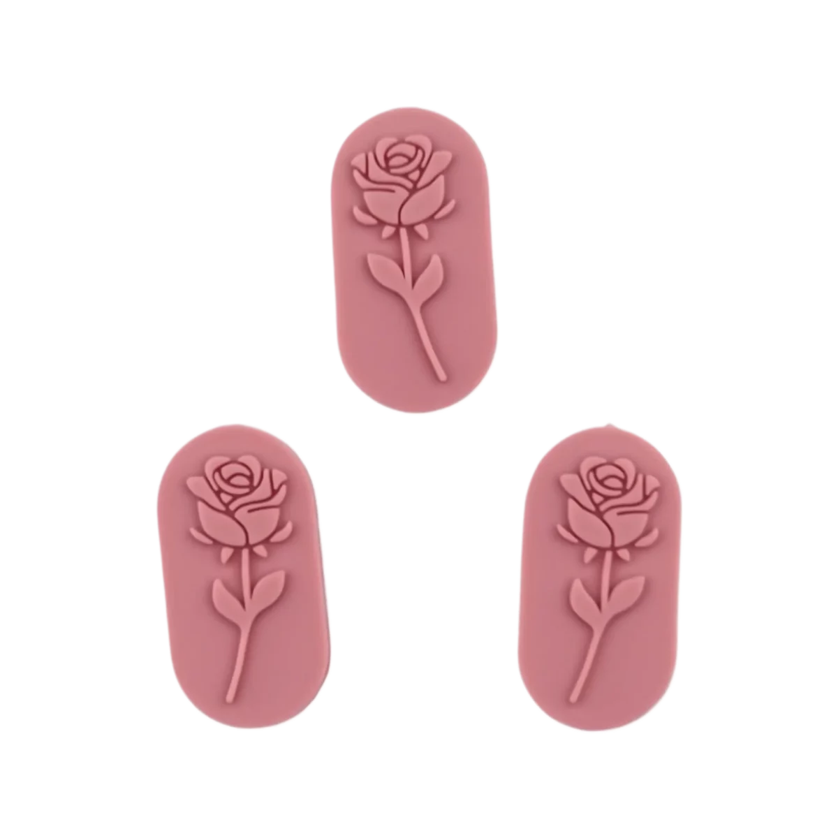 Kleur: Rose Type: Rozensteen Jootjes Haakcadeautjes