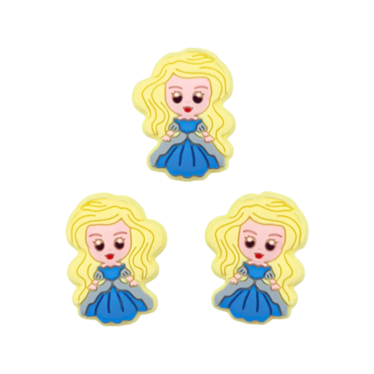 Kleurcode: Licht Geel - Hemels blauw - Type: Siliconen kralen Prinses - Formaat: circa 1,5 x 2,5 cm - Verkocht per stuk - BPA-, Ftalaten-, Lood-, PVC- en Gif-vrij - Geschikt voor CE-gecertificeerd eindproduct - Medische kwaliteit siliconen kralen - Koelbaar in de koelkast - Vaatwasser bestendig Jootjes Haakcadeautjes