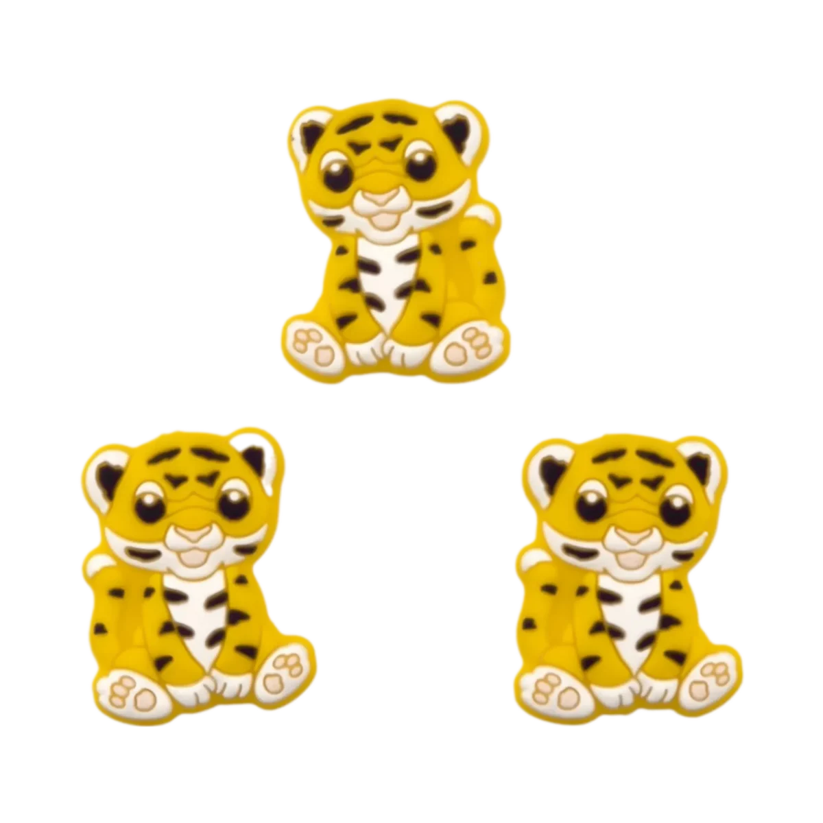 tijger fel geel