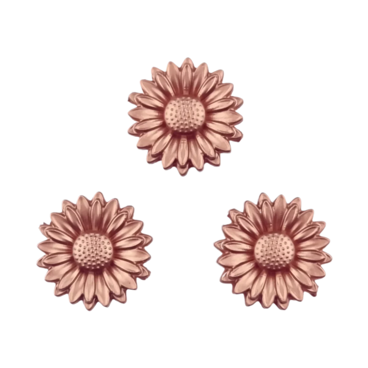 Gänseblümchen in Roségold