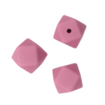 Siliconen kralen hexagon framboos bpa vrij kind veilig