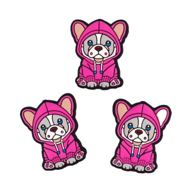 Siliconen Kraal - Bulldog - Roze